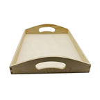 Make Market 13" Wooden Tray, 6 Pack
