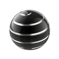 Kinetic Desk Toy Ball, 1.54'' Kinetic Desktop Spinning Toys, Optical Illusion Fidget Toys Gadgets for Adults Office Anxiety, ADHD (39MM, Black-A) - color: Black-a