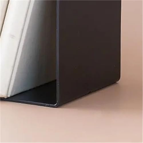 Book Ends 4pcs Book Holder L-Shaped Desk Display Simple Support Rack Magazine for Home Office(Gray) - color: Gray