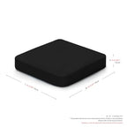 Oirlv Microfiber Square Jewelry Display Base, Compact Showcase Pad for Small Accessories, Part of a Complete Jewelry Display Set - style: TT16504