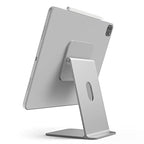 elago Premium iPad Magnetic Stand Designed for iPad Pro 12.9"(5th, 4th Gen), 11"(3rd,2nd Gen), Air 10.9"(5th, 4th Gen), Mini 8.3"(6th Gen, A17 Pro), 10.9"(10th Gen) [Silver] - color: Silver
