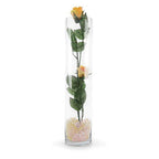 WGVI Quality Thick Weighted Tall Clear Cylinder Glass Vases, 4" W x 18" H, Flower Arrangement Floating Candle Holders Wedding Centerpieces Event Floral Container Artistic Display Home Decor, 1 Piece - size: 4"x18"H