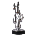 Modern Home Decor Abstract Arts Sculpture Table Bookshelf Decoration for Living Dining Room Bedroom Resin Statue 17.3 Inch