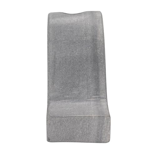 Bloomingville Marble Wave Double Taper Candle Holder, Grey - color: Gray