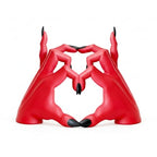 Devil Hands Gothic Resin Statue – Romantic & Alternative Unique Gift for Halloween or Valentine’s Day, Dark Home Decor – Design Patent Pending