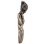 Design Toscano WU75245 La Donna Nude Female Torso Wall Sculpture,Bronze, 6.50" x 11.00"