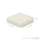 Oirlv Microfiber Square Jewelry Display Base, Compact Showcase Pad for Small Accessories, Part of a Complete Jewelry Display Set - style: TT16404