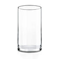 CYS EXCEL (H:12" D:6") Large Cylinder Clear Glass Vase for Wide Bouquet Flower Vase Centerpieces Display Hurricane Floating Candle Holder - size: H-12" D-6"