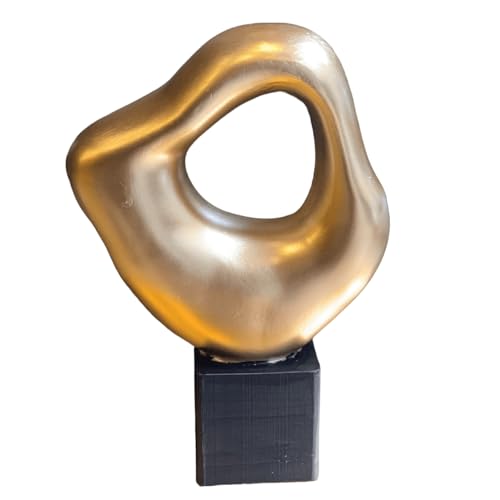 Modern Home Decor, Decorative Abstract Sculpture, Hand Painted Statue Decor, Modern Sculpture for Office Decor, Minimalist Statue, Modern Stoneware Statue (Object-10) - color: Object-10