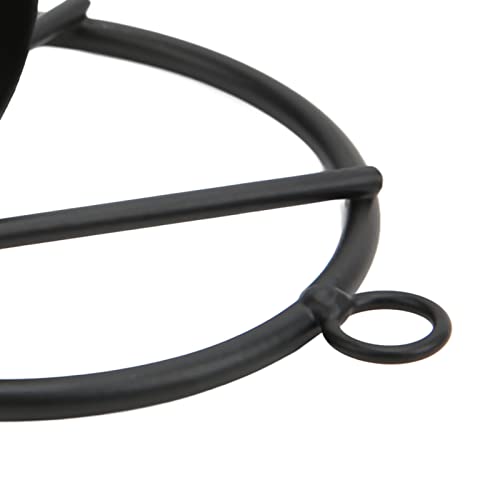 Metal Tea Light Holder, Modern Minimalist Round Candle Stand with Sturdy Base, for Home Office Table Decoration and Gift, 10 x 4cm