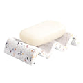 Luxspire Soap Dish, Marble Soap Dish, Self-draining Tray, Soap Holder Saver for Shower, Bathroom, Sink, Kitchen and Countertop - Terrazzo - color: Terrazzo, size: 1 PC