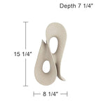 Studio 55D Dream Gate Light Brown Modern Sculpture
