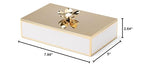 kate spade new york Make It Pop Large Floral Box, Gold - style: Floral Box