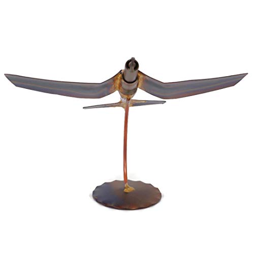 Corsair Collectible Handmade Metal Art Figurine, Desk Accessories, Trophy, Boss Gift, Home Office Décor, Aircraft - style: Corsair
