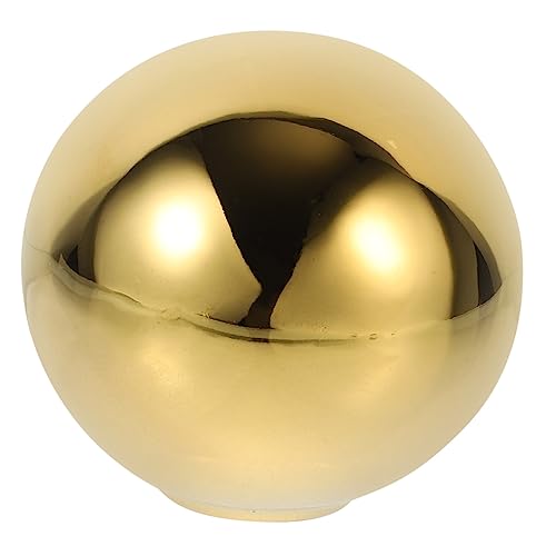 Modern Nordic Ceramic Ball Sculpture for Living and Office Decor Abstract Geometric Art Ornament for Shelf Table Centerpiece Unique Porcelain Ball Statue Accent
