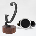 BESPORTBLE Watch Display Stand, Wrist Watch Display Holder Detachable Walnut Storage Rack for Men and Women, 4.09X1.87 inch