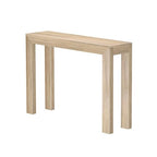 Plank+Beam Modern Solid Wood Console Table, 46.25 Inch, Sofa Table, Narrow Entryway Table for Hallway, Behind The Couch, Living Room, Foyer, Easy Assembly, Blonde - color: Blonde, size: 46 Inch