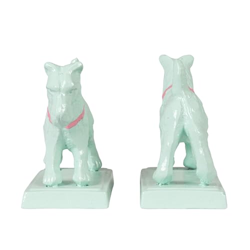 Creative Co-Op Metal Dog Shaped Metal Bookend Set