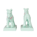 Creative Co-Op Metal Dog Shaped Metal Bookend Set