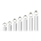 Oirlv Acrylic Jewelry Display Stand Ring Showcase Display Holder 7 PCS Rings Stand (Transparent) - color: Transparent