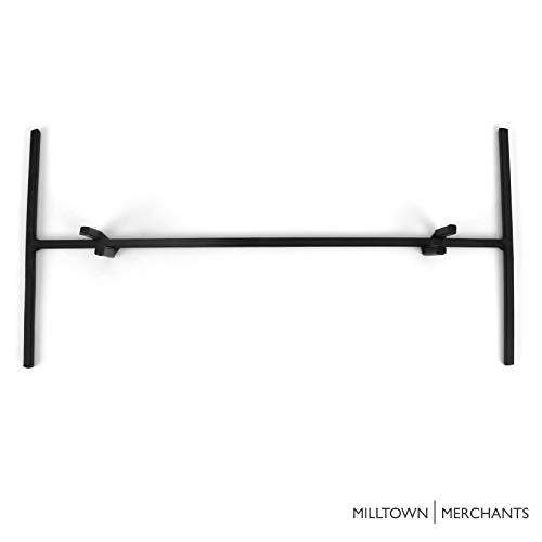 Milltown Merchants Metal Display Stand - Great for Displaying Ceramic Tiles, Plaques, and Warm Glass Art Creations - Portable Stand for Trade Show, Office, or Home (1, Large Modern Base Stand) - color: Large Modern Base Stand