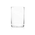 WGV Cylinder Vase, Width 8", Height 12", Clear Wide Large Diameter Flower Glassware, Floral Container, Planter Terrarium for Wedding Party Event, Home Accent Decor, 1 Piece - size: 8"x12"H
