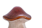 Ceramic Mushroom Garden Statue - Outdoor Decor for Whimsical and Enchanting Landscapes - Durable, Fade-Proof, and Easy to Clean - Set of 2, 4 Inche - style: Big-2