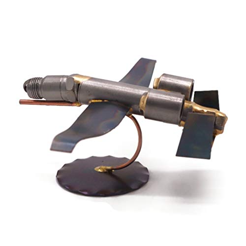 Warthog Plane Collectible Handmade Metal Art Figurine, Desk Accessories, Trophy, Boss Gift, Home Office Décor, Aircraft - style: Warthog Plane