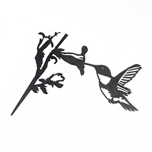 METALBIRD - Hummingbird - Outdoor Tree Ornaments in Corten Steel - Metal Art Proudly Made in The USA