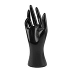 Framendino, Female Mannequin Hand Jewelry Display Holder Stand for Bracelet Necklace Ring Plastic (Black, 1 Pack) - color: Black, size: 1 Pack