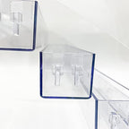 MineSign Nail Polish Holder Organizer Clear Acrylic Nail Polish Tray Fingernail Polish Display case 3 layers Essential Oils Holder Makeup Organizer - style: 3t