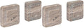 Bloomingville Heavy Duty Marble Bookends, Beige, (Pack of 4) - size: Pack of 4