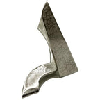 Bergamo Art 9 Inch Tall Decorative Handmade Aluminum Abstract Sculpture - color: Nickel