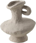 Handmade Abstract Art Ceramic Vase Rustic Table Centerpieces Flowers Vases Minimalist Small Vase for Kitchen Shelf Office Coffee Dining Desk,A - color: A