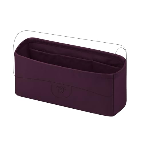 DGAZ Purse Organizer Insert，Silk Bag Organizer，Luxury Handbag & Tote Shaper Fits Chanel CF Bags - color: Fuchsia, size: Maxi