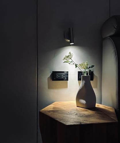 White Ceramic Vase - Elegant Home Decor for Your Beautiful Space - Table Top Decorations, Modern Aesthetic House Accessories - Irregular Shaped Vase for Living Room, Bedroom, Entryway, Gifts