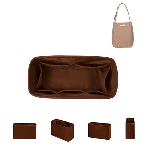 DGAZ Silk Purse Organizer Insert Fits Hermes So Kelly Bags, Silky Smooth Bag Organizer，Luxury Handbag & Tote Shaper(Gold,So kelly22) - color: Gold, size: So kelly22