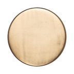 Kate and Laurel Solbrett Modern Sophisticated Metal Drink Table, 10 x 10 x 22, Antique Brass, Contemporary Mini Pedestal Table with Unique Sculptural Design for Use as Indoor Plant Stand - color: Gold