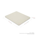 Oirlv Microfiber Jewelry Display Base, Large Foundation Pad for Complete Showcase Sets - style: TT16407