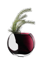 Glass - Vase - Amethyst - Round - 9.25" Long - Heavy Durable - Made in Europe - by Barski