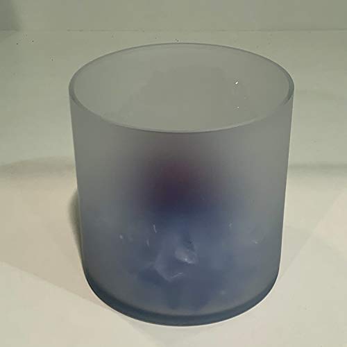 WGV Cylinder Vase, Diameter 5", Height 5", Frosted Glass Floral Planter Container, Floating Candle Holder for Wedding Party Event Home Office Decor, 1 Piece - size: 5"x5"H FR