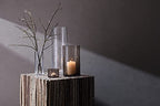 Wicker Vase H20cm Clear - size: 7.87"