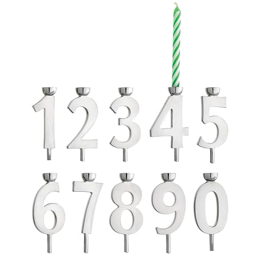 Reed and Barton 3224 Let's Celebrate 10-Piece Candleholder Set - style: Candle Holders