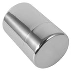 Tyenaza Tea Canister, Stainless Steel Tea Tins, Textured Tea/Coffee/Sugar Canisters, Canister Home Kitchen Canisters for Tea Coffee Sugar Storage(s) - size: s