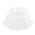 15 Pack Assorted Sizes 6 8 10 Inch Clear Thick Plastic Heavy Duty Sturdy Plant Saucer Drip Trays for pots, 5 Pieces of Each Size (Assorted Sizes 6'', 8'', 10'') - size: 6+8+10 INCH