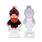 Sonix x Monchhichi Character Phone Stand | Adjustable Cell Phone Holder, Desk Stand, Dock | Monchhichi Girl - color: Monchhichi Girl