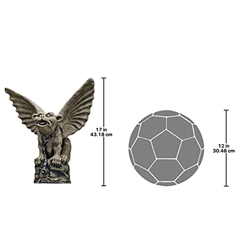 Design Toscano Chained Cathedral Gargoyle Statue - style: Chained Cathedral Gargoyle