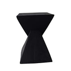 Christopher Knight Home Jerod Light-Weight Concrete Accent Table, Black - color: Black