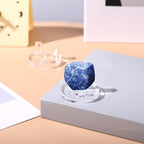 Jetec 8 Pcs Rock Display Stands - 3 Peg Clear Acrylic Easels & Holders for Fossil, Coral, Geodes, Agate