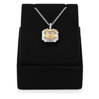 Microfiber Jewelry Pendant Display Stand Jewelry Necklace Organizer Display Stand (Black) - size: 2.36" x 2.83" x 2.17"